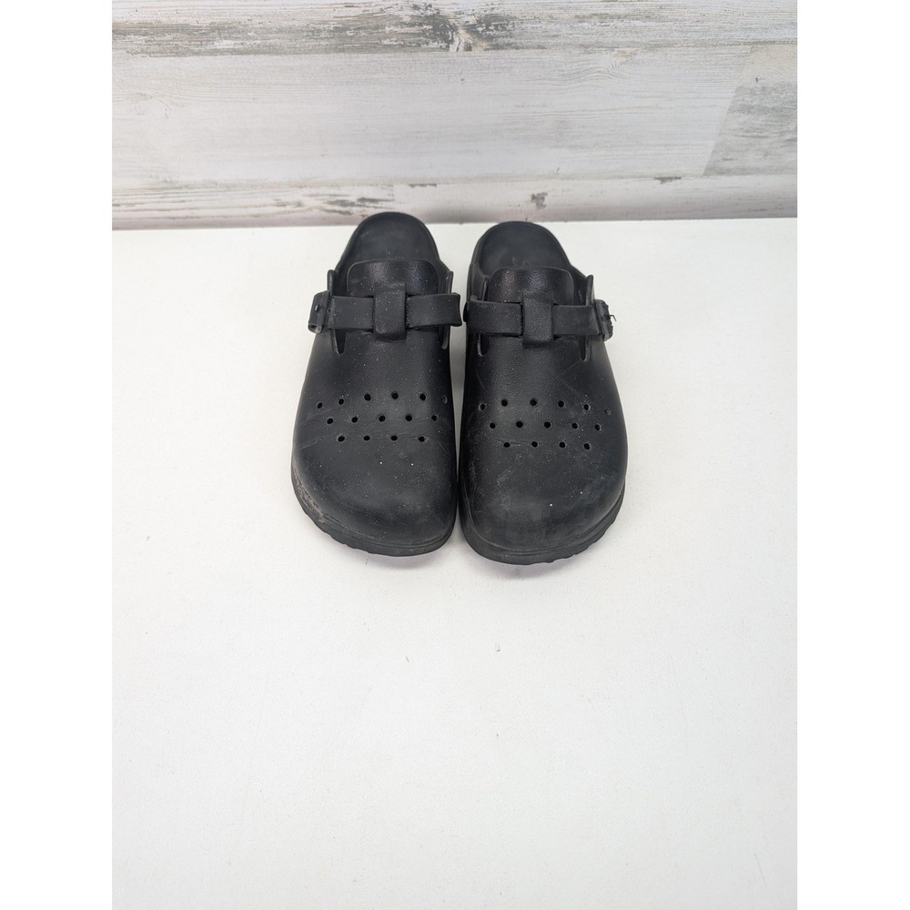 Skechers Luxe Foam Clogs Womens Size 8 Black Slip On Comfort Casual Shoes